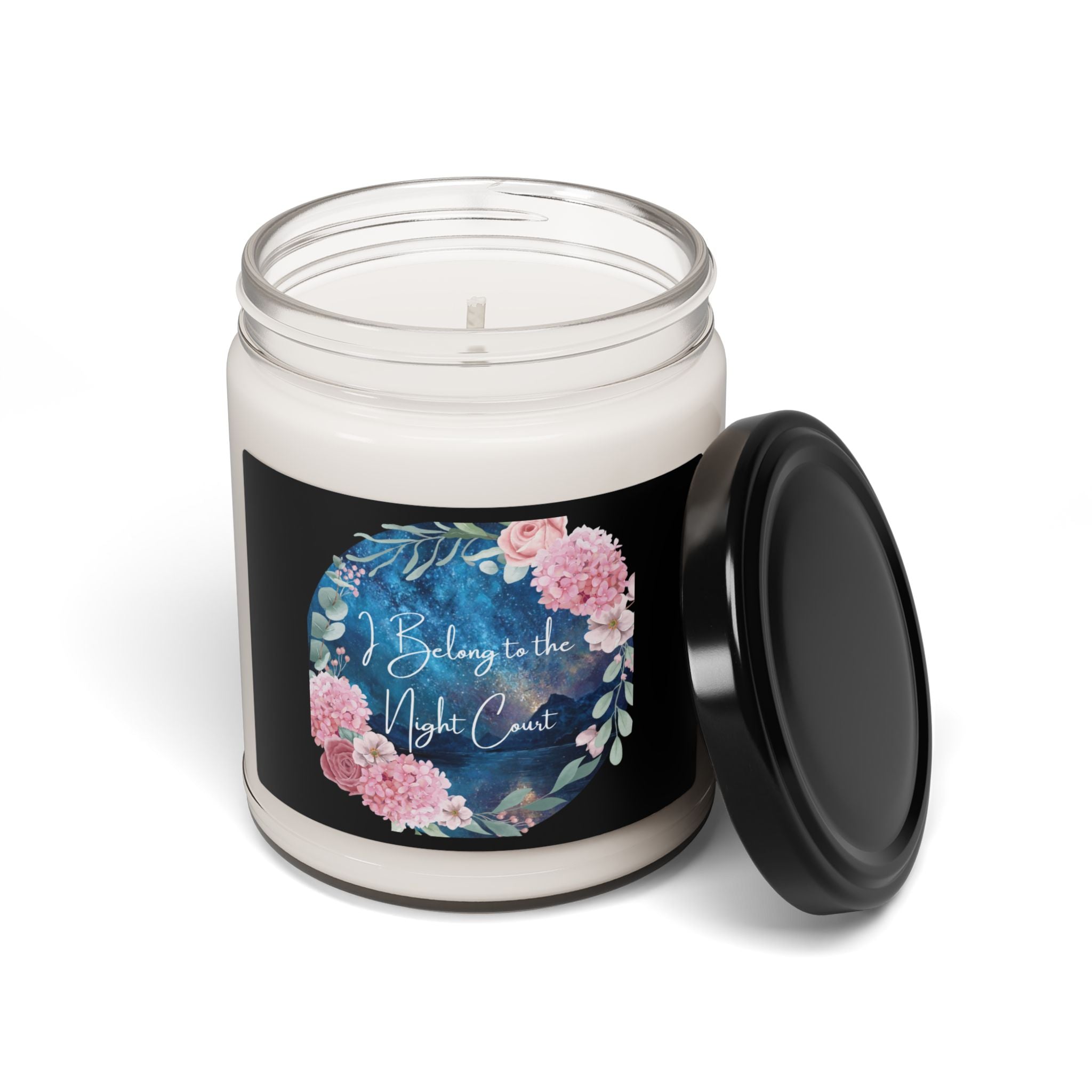 Soy Candle —  "I Belong to the Night Court” Candle – Sea Salt + Orchid