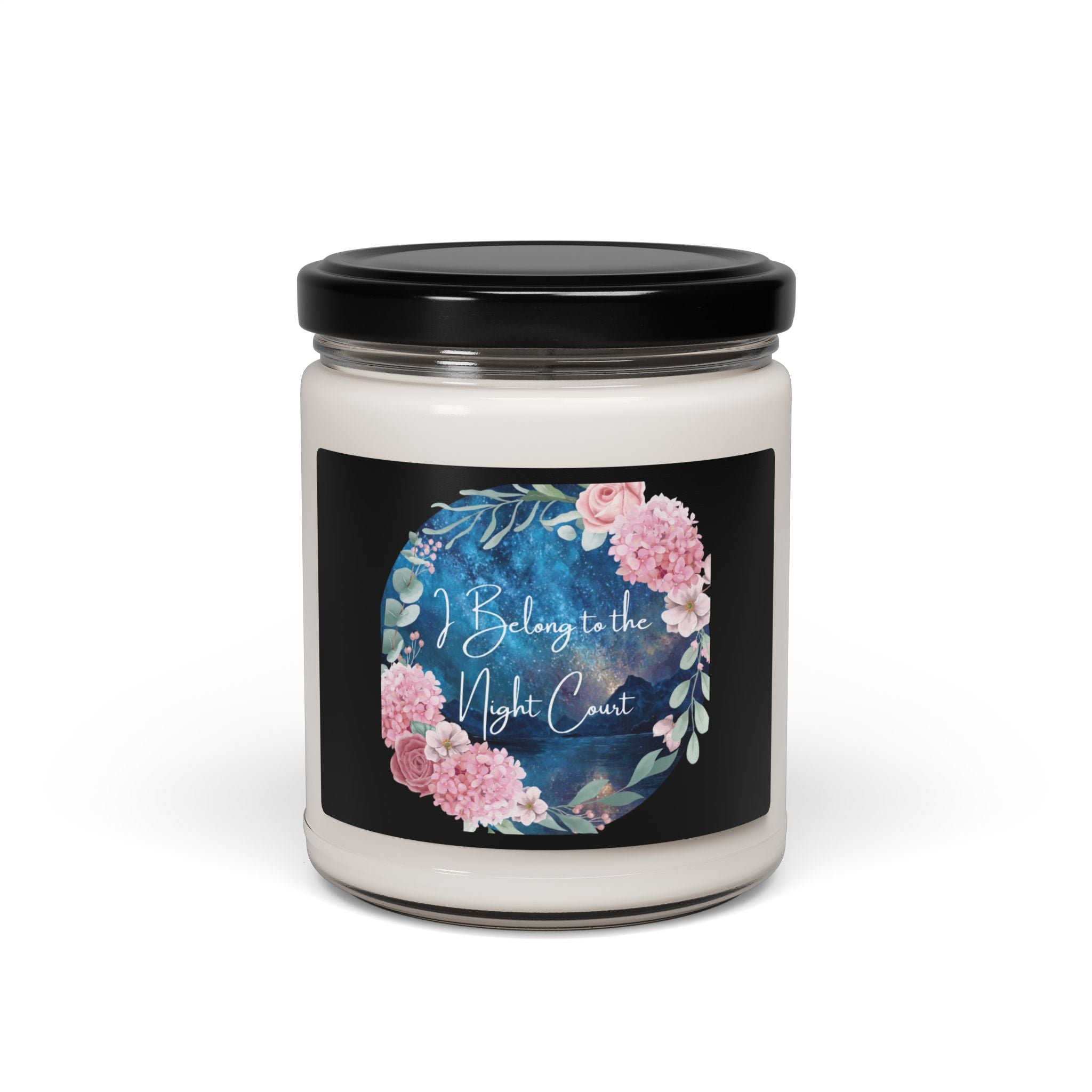 Soy Candle —  "I Belong to the Night Court” Candle – Sea Salt + Orchid