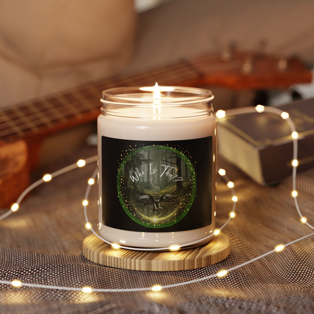 Soy Candle — “Who Is That?” Christmas Warmth Scented 9oz