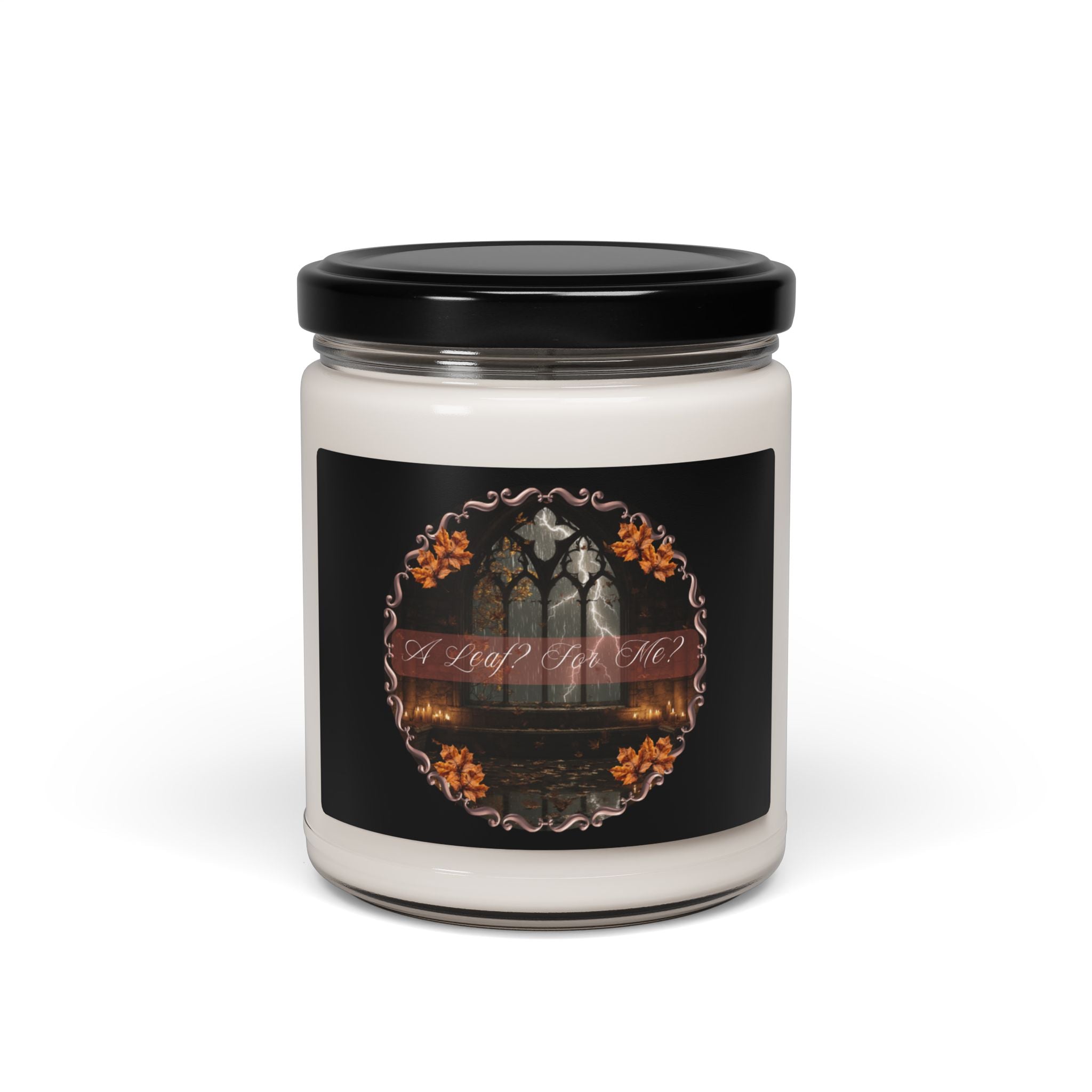 Soy Candle — A Leaf? For Me? Autumn Cinnamon Vanilla 9oz